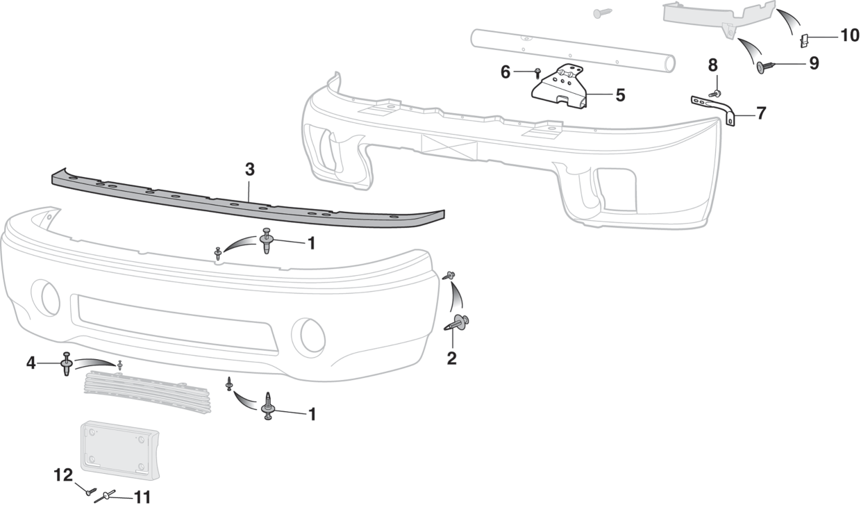 Front Bumper Components