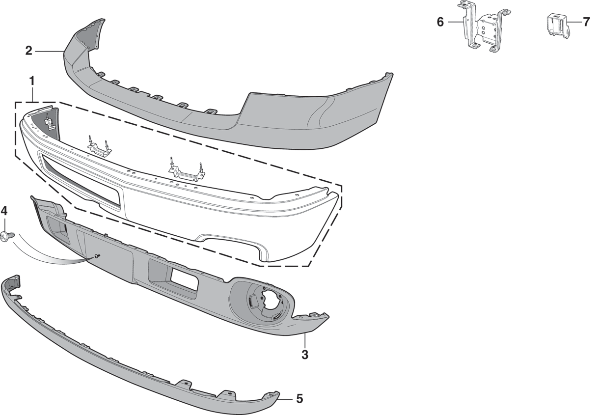 Front Bumper and Components