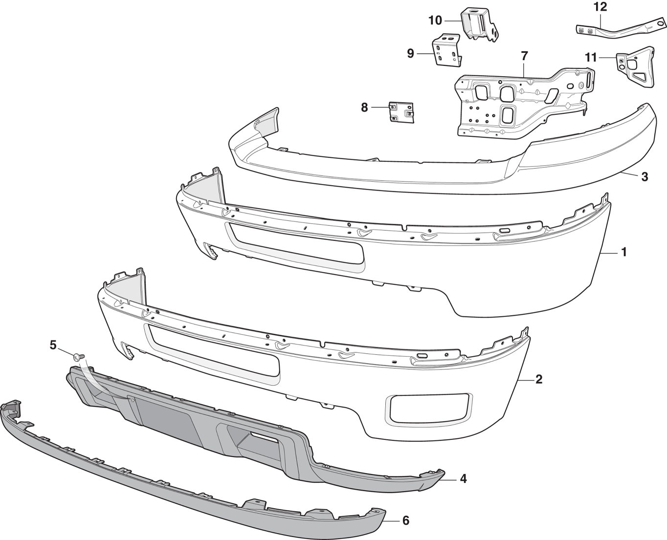 Front Bumper and Components