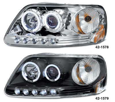 1 Piece Projector Headlight Sets