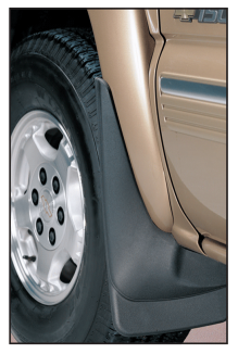 Custom Molded Mud Guards Protect Your Truck from Rock Chips