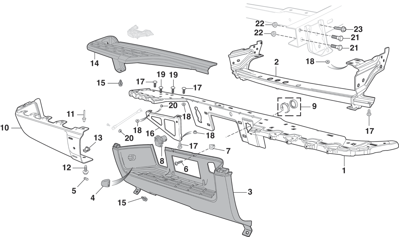 Rear Step Bumper