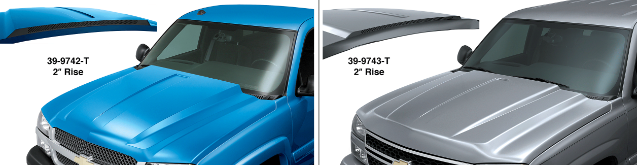 Cowl Induction Steel Hood