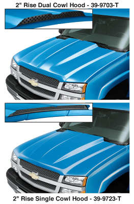 Cowl Induction Steel Hood