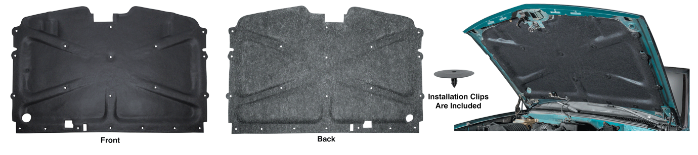 Molded Hood Insulator