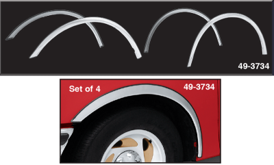 Polished Stainless Steel Fender Trim