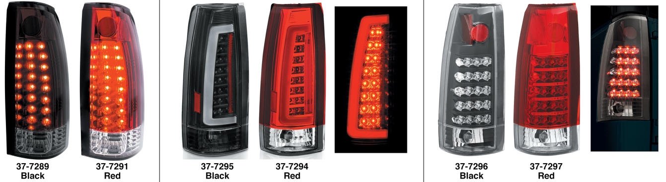 LED Tail Light Sets ... The Future of Automotive Lighting