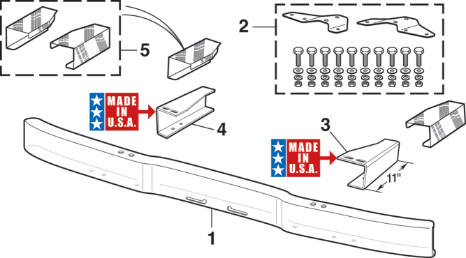 Front Bumper and Components