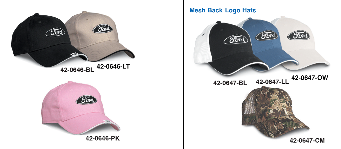 Embroidered Logo Hats