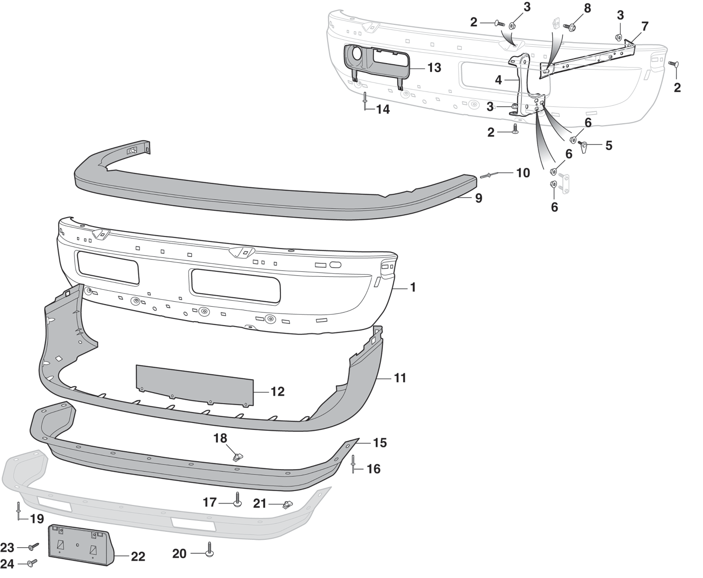 Front Bumper and Components