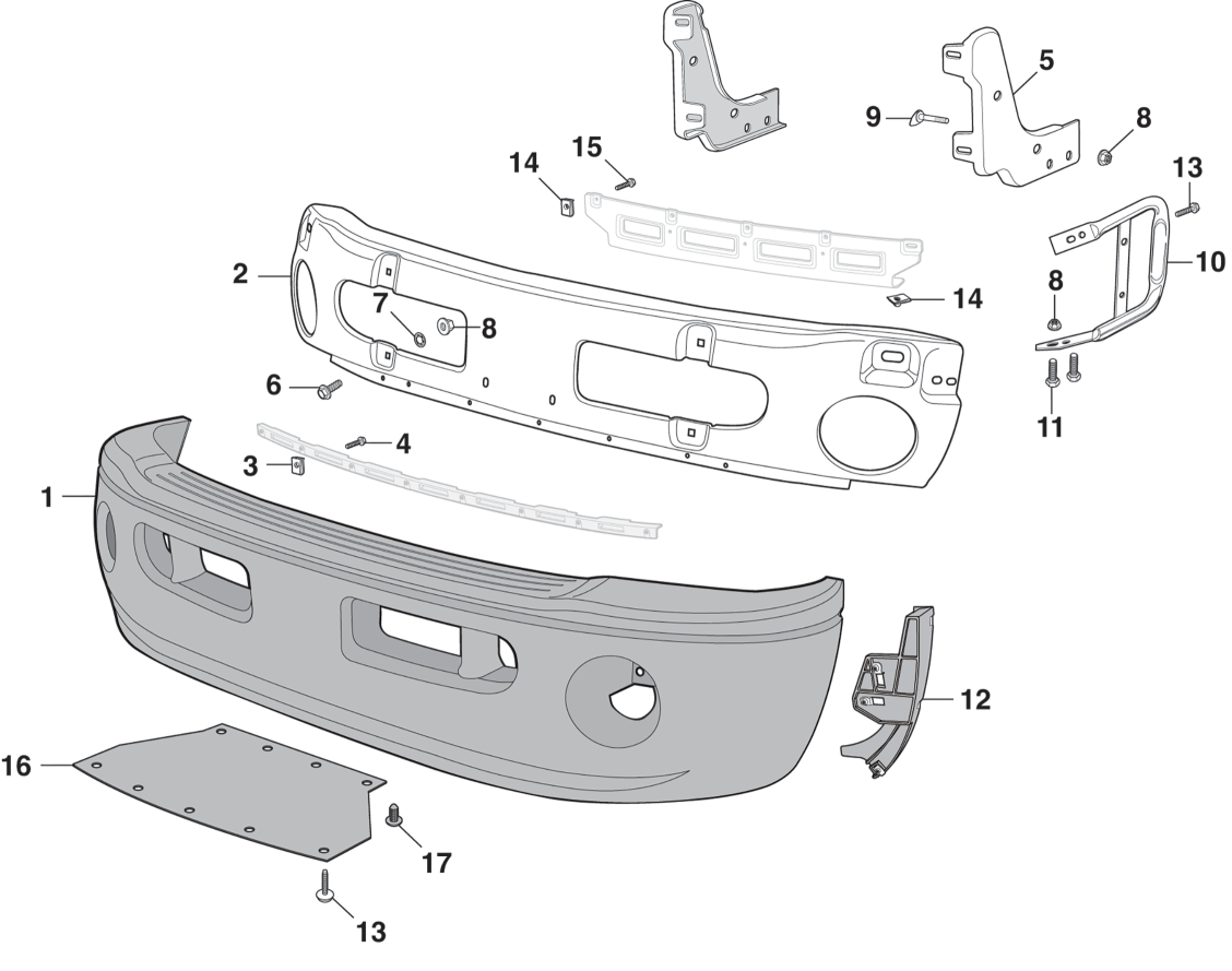 Front Bumper and Components