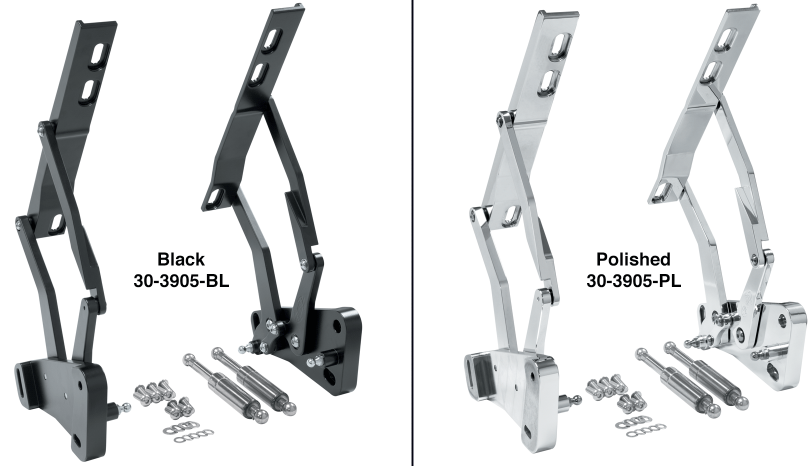 1973-80 Billet Hood Hinge Sets