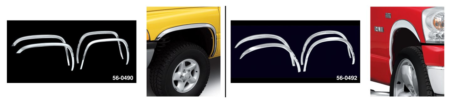 Polished Stainless Steel Fender Trim