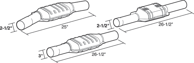 1975-89 Replacement Catalytic Converters