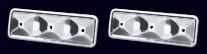 1973-84 Chrome Engine Sideplate Set