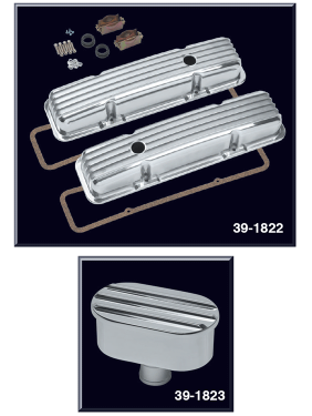1973-86 Finned Aluminum Valve Cover Set