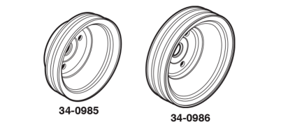1973-86 Crankshaft Pulleys