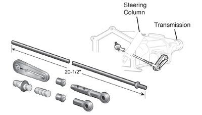 1973-86 Transmission Shift Linkage Kit