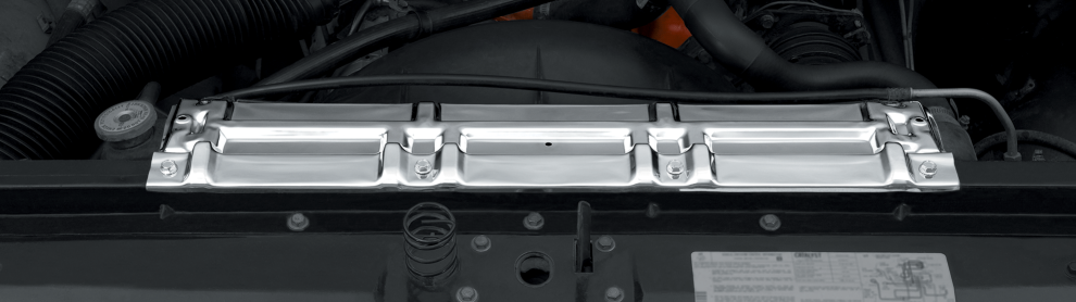 1973-80 Chrome Radiator Support Panel