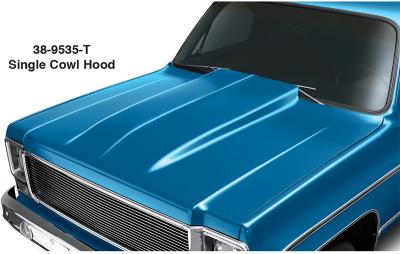 1973-80 Single Cowl Hood