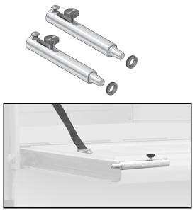 1973-87 Hidden Tailgate Latch Kit