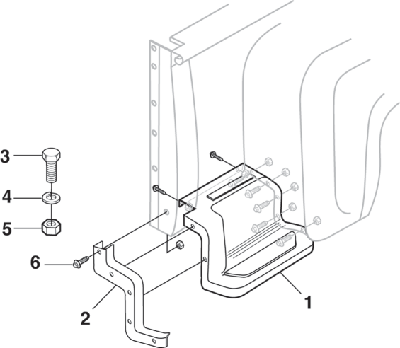 1973-87 Stepside Bed Step and Attachment