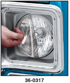 1973-80 Headlight Protection Film