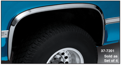 1973-91 Stainless Steel Fender Trim Molding