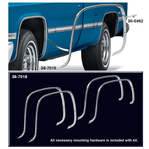 1973-91 Wheel Arch Molding Kit