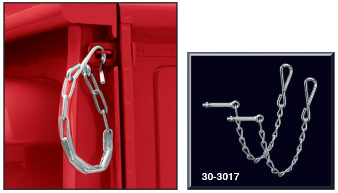 1973-87 Tailgate Chain Set