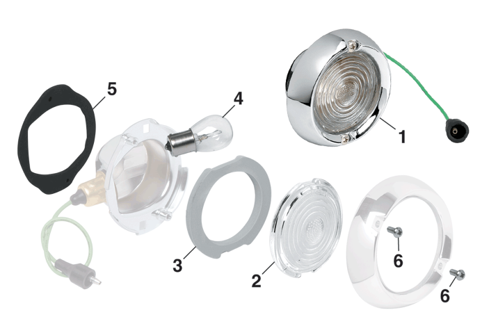 Backup Light - Fleetside