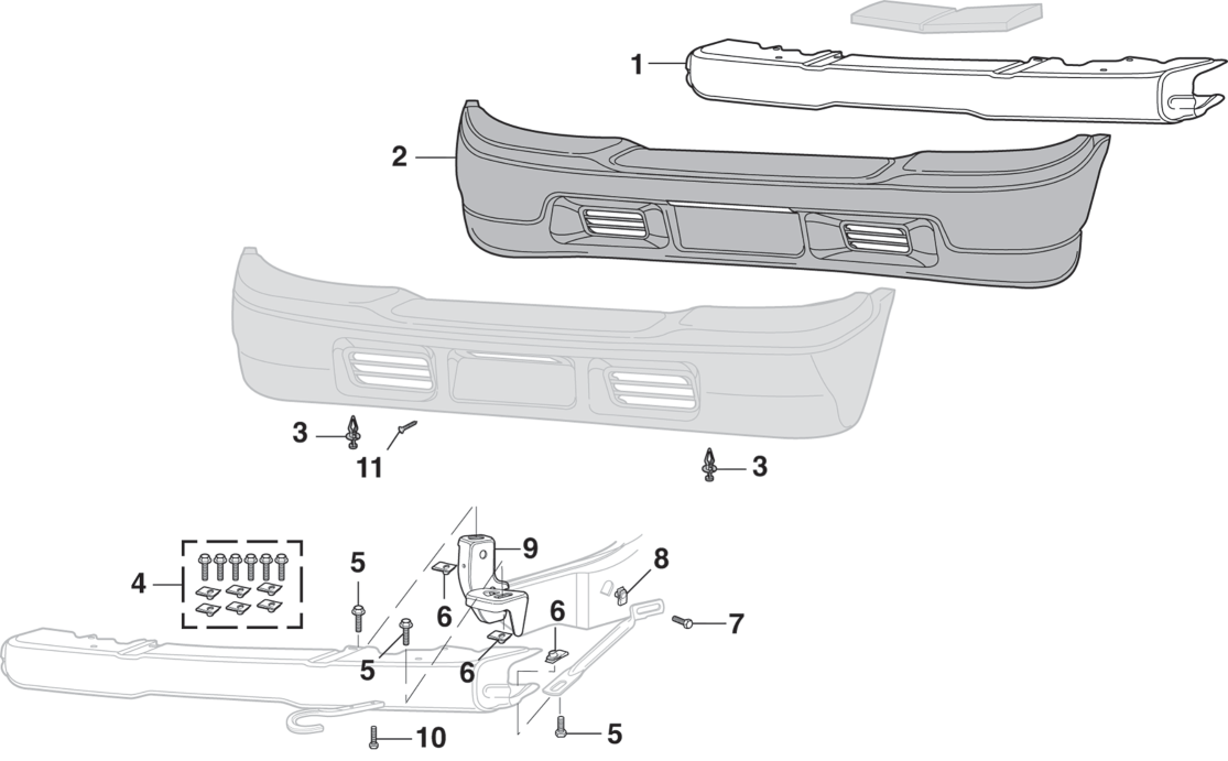 Front Bumper and Components