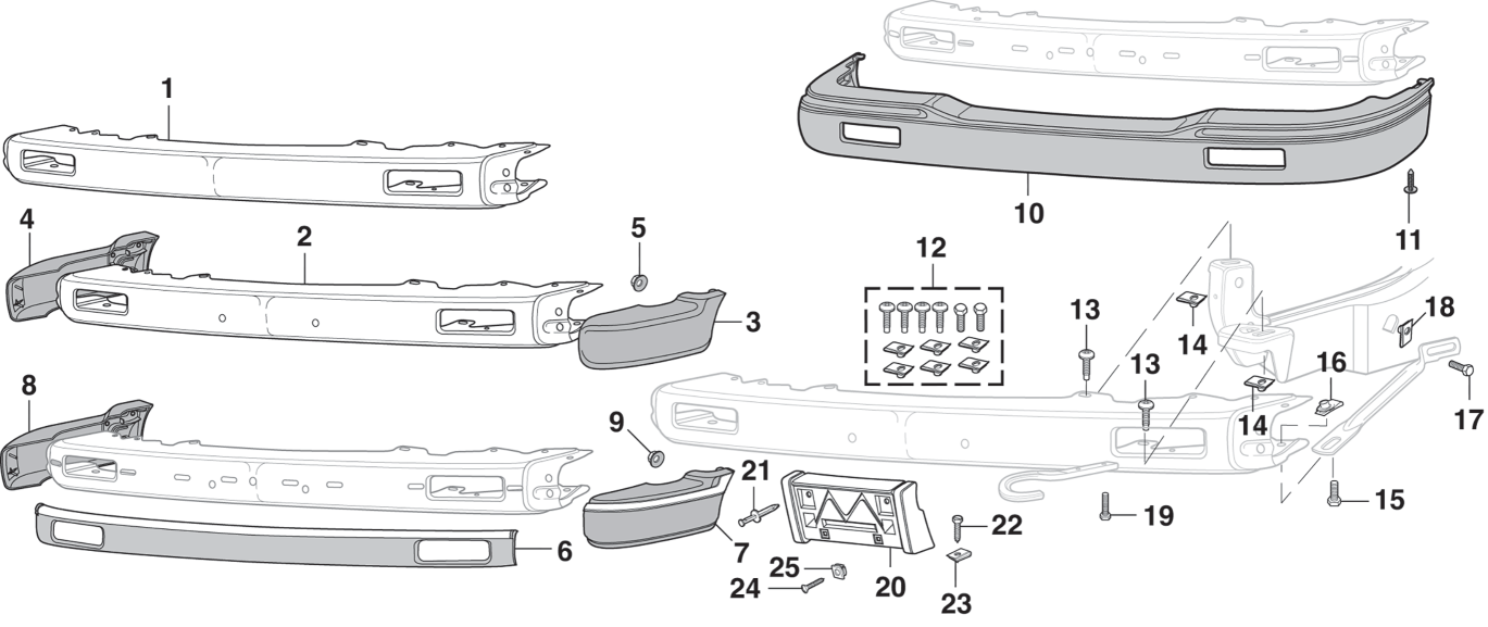 Front Bumper and Components