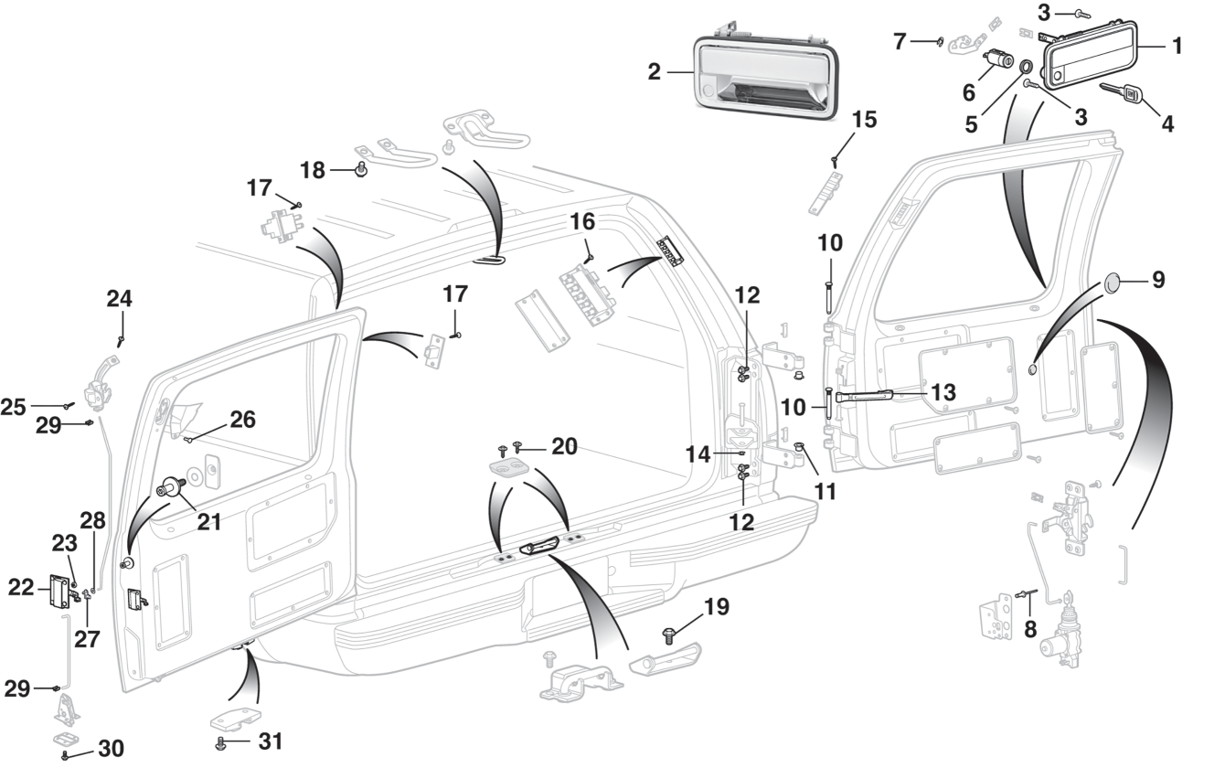 Cargo Door Components