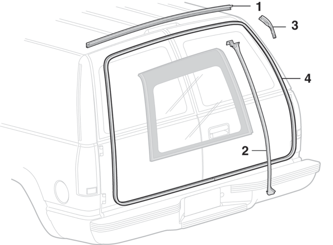 Cargo Door Rubber Components